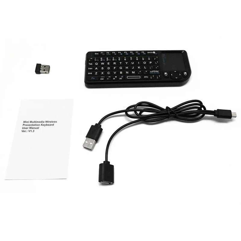 Mini Wireless Keyboard (Touchpad)