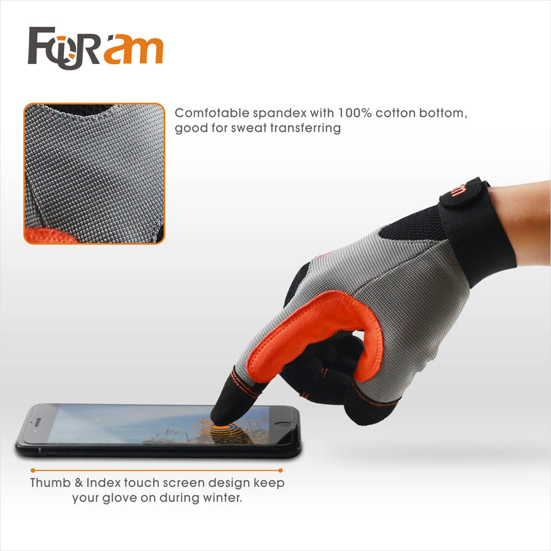 Touchscreen Work Gloves (Unisex)