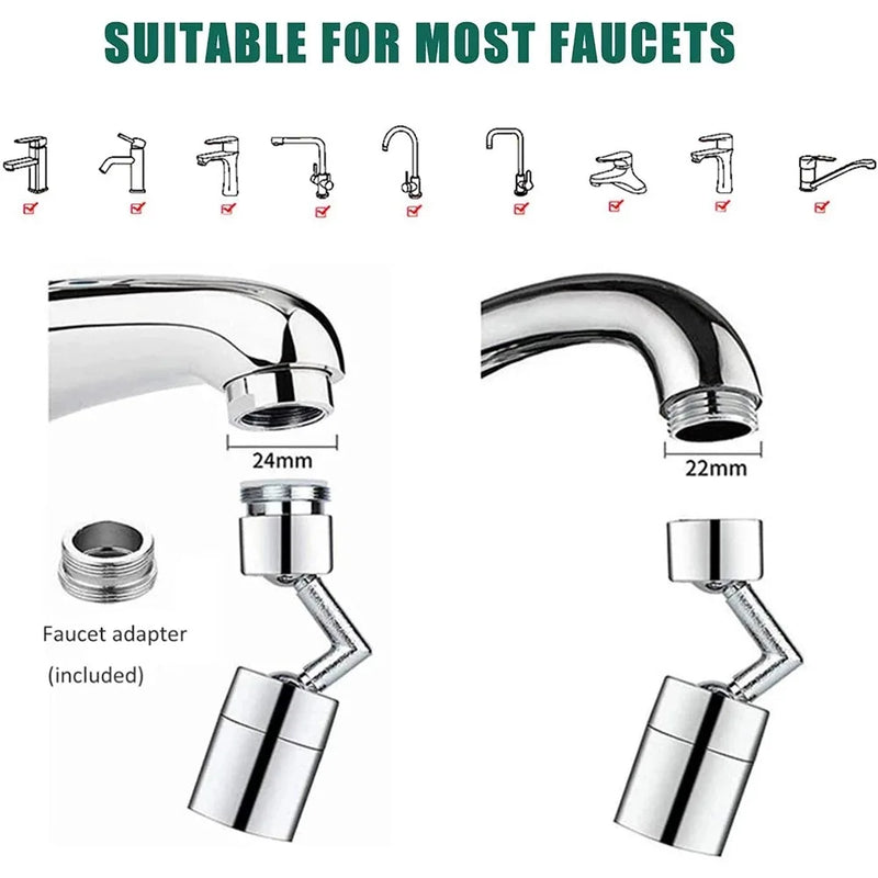 Faucet Aerator: Water-saving faucet spray