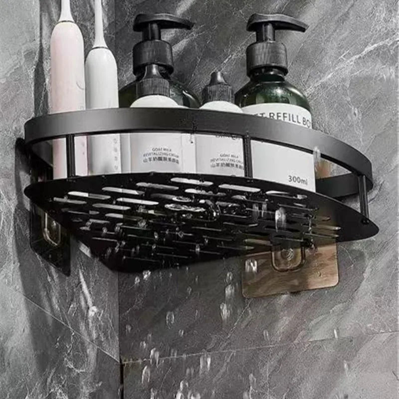 Aluminum Alloy Bathroom Shelf Shampoo Rack