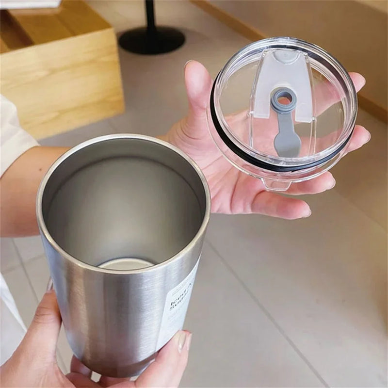 Coffee Cup Thermos: Insulated travel mug