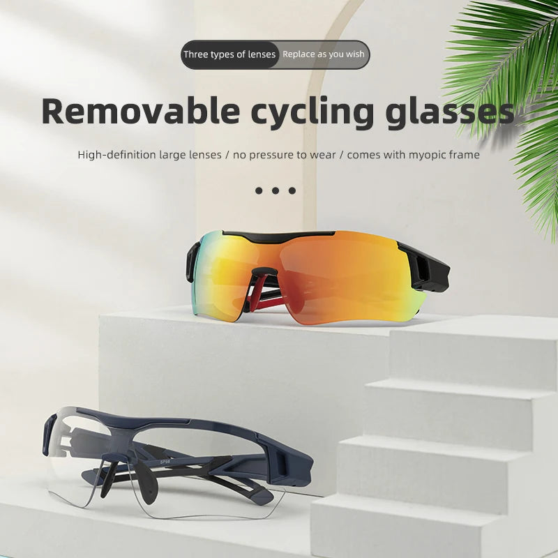 Rockbros Polarized Men's Cycling Glasses Sports