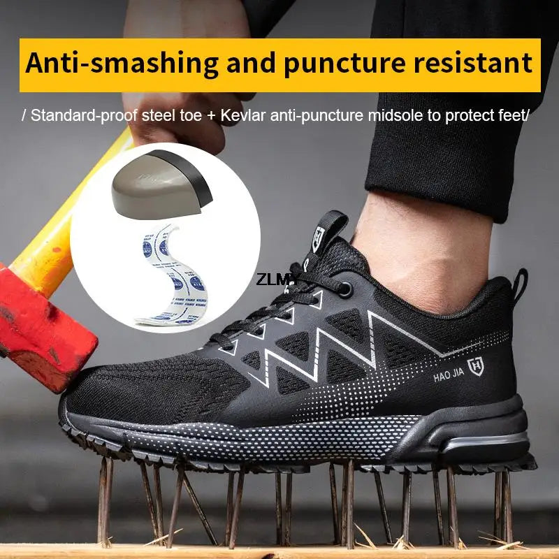 Steel Protection, Breathable Comfort