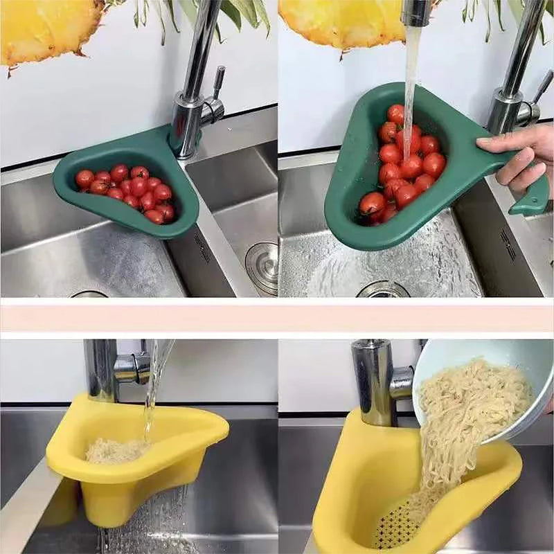 Sink Drain Basket: Organizer for sink drain