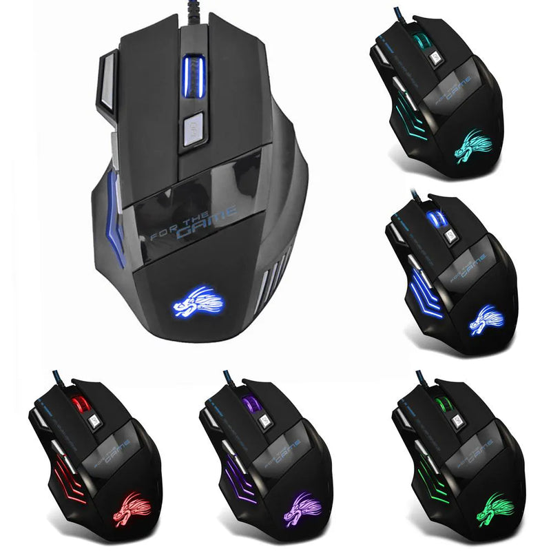 Wired Gaming Mouse (Backlit)