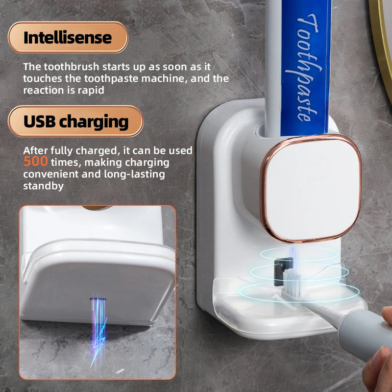 Smart Toothpaste Dispenser with 3 Modes