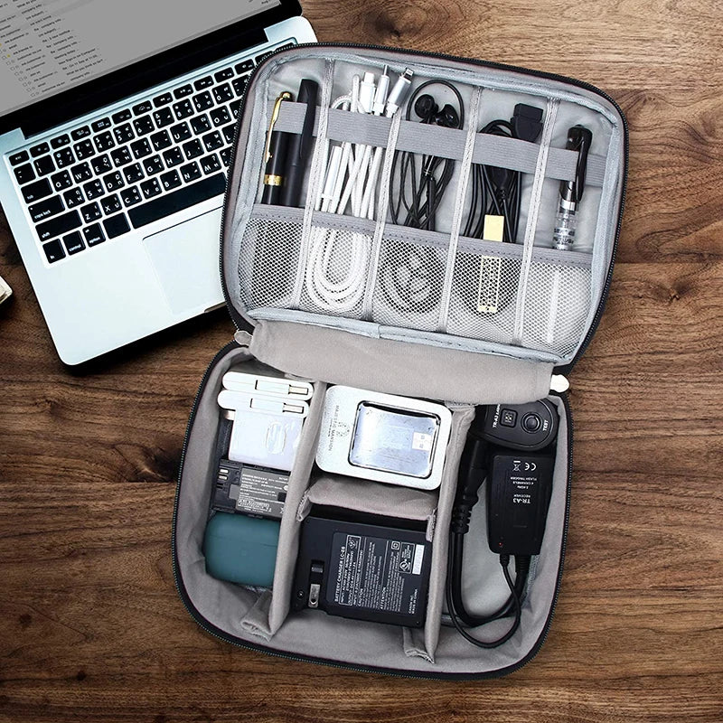 Portable Digital Storage Bag: Travel tech organizer