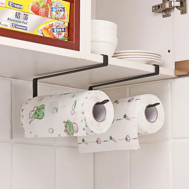 Hanging Storage Rack: Wrap organizer rack