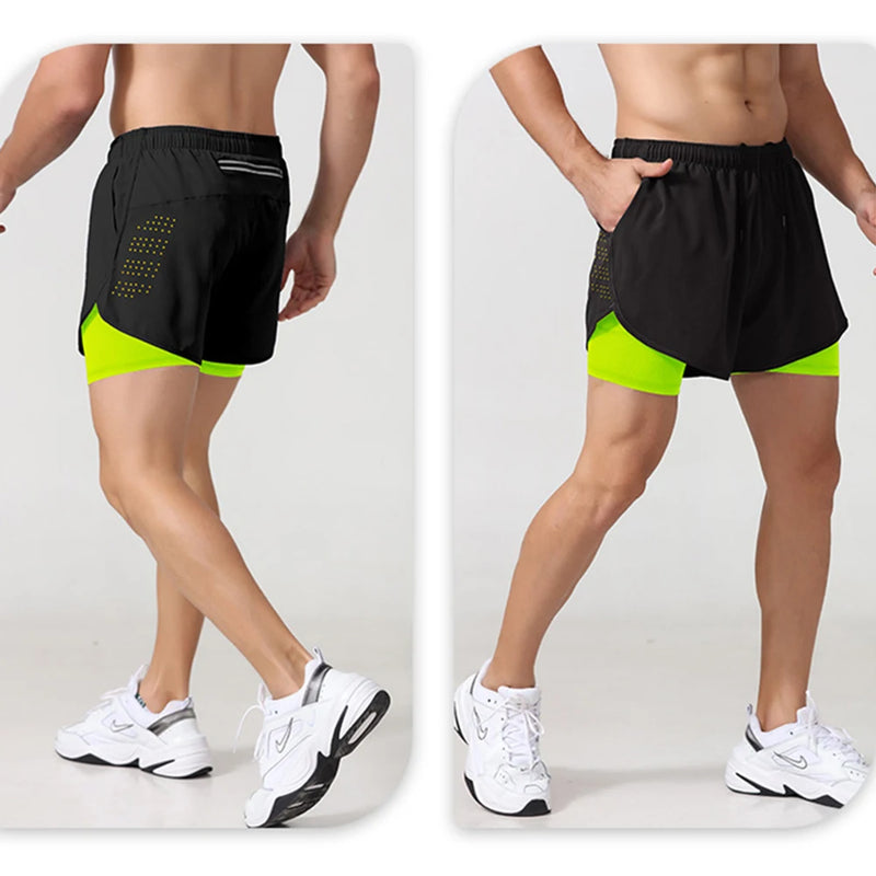 Men's Running Shorts (Double)