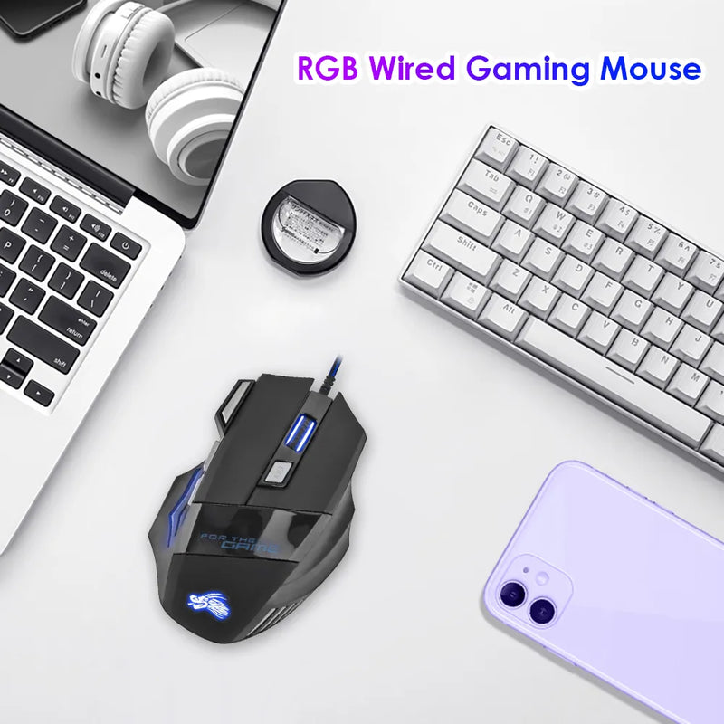 Wired Gaming Mouse (Backlit)