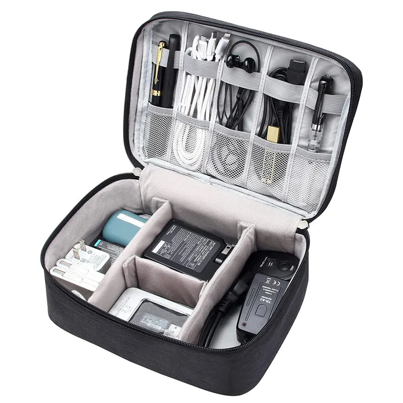 Portable Digital Storage Bag: Travel tech organizer