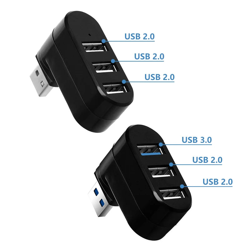 USB Hub (3.0 Rotatable)