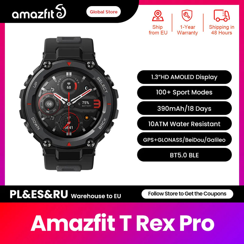 Amazfit T-rex Trex Pro