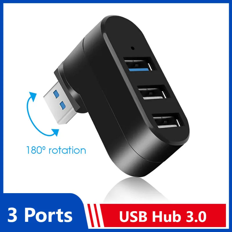 USB Hub (3.0 Rotatable)