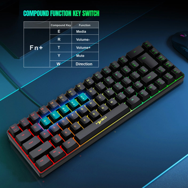 Gaming Keyboard (Mini Wired)