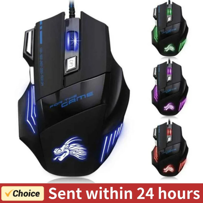 Wired Gaming Mouse (Backlit)