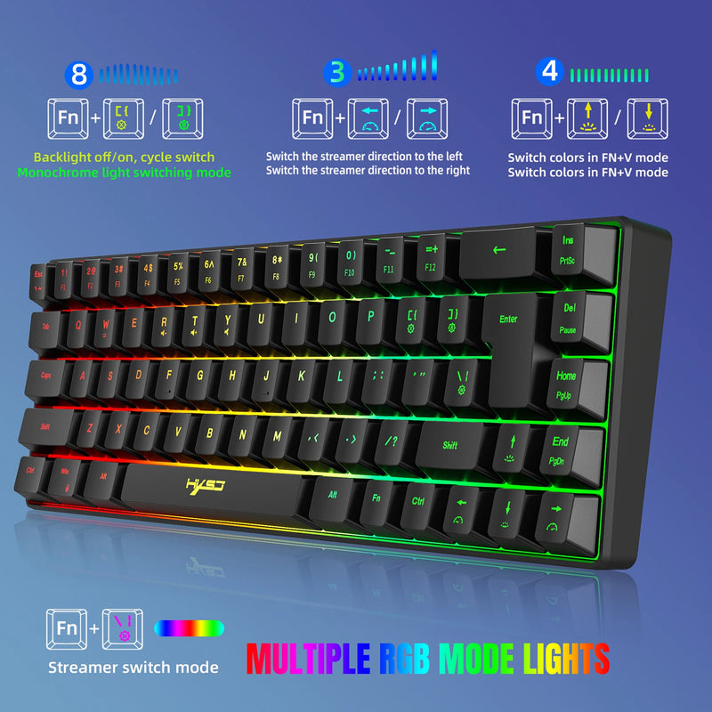 Mini Gaming Keyboard (RGB)