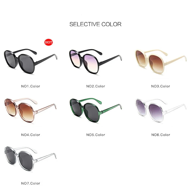 women's retro oversized sunglasses