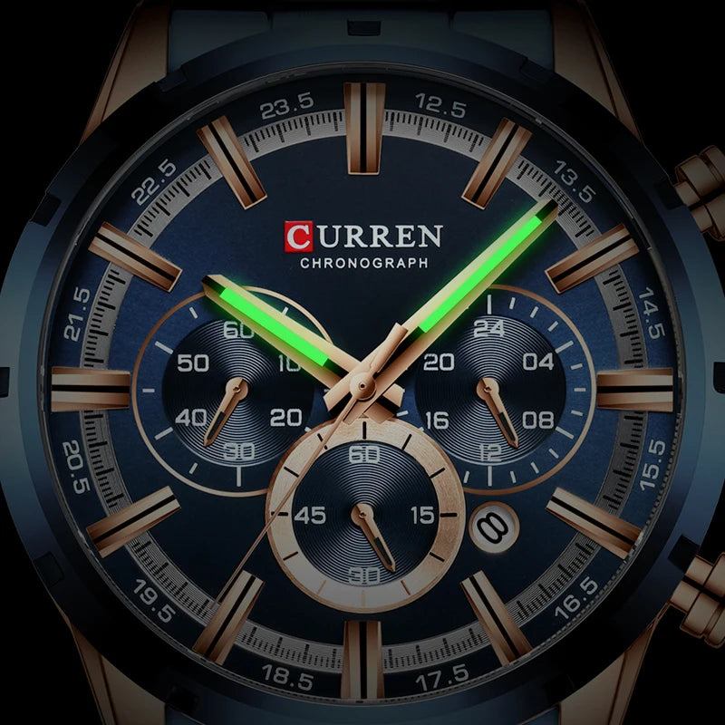 CURREN Men's Watch Top Luxury Brand