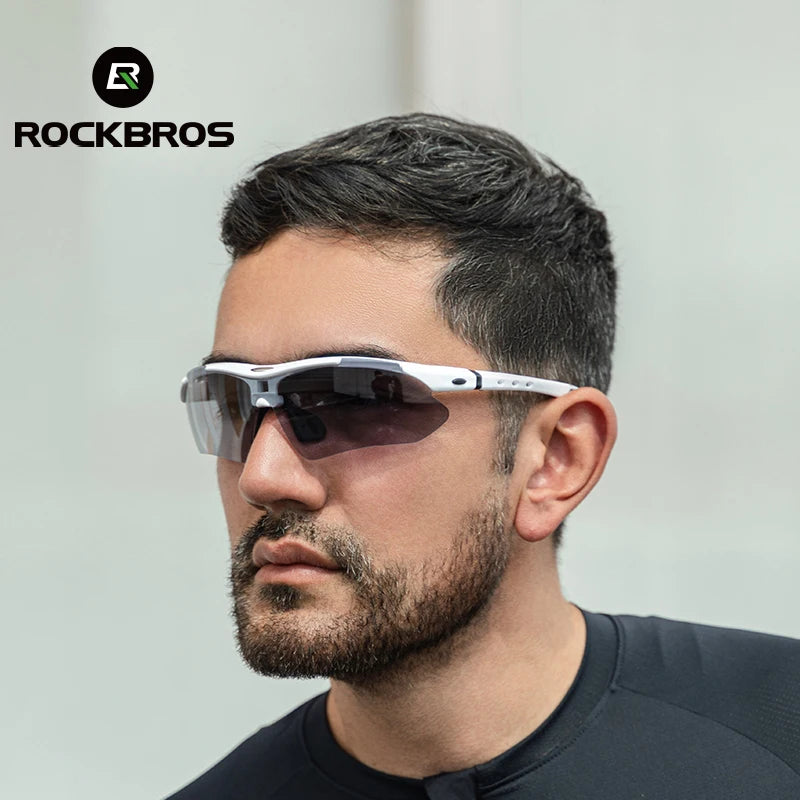 Rockbros Polarized Men's Cycling Glasses Sports