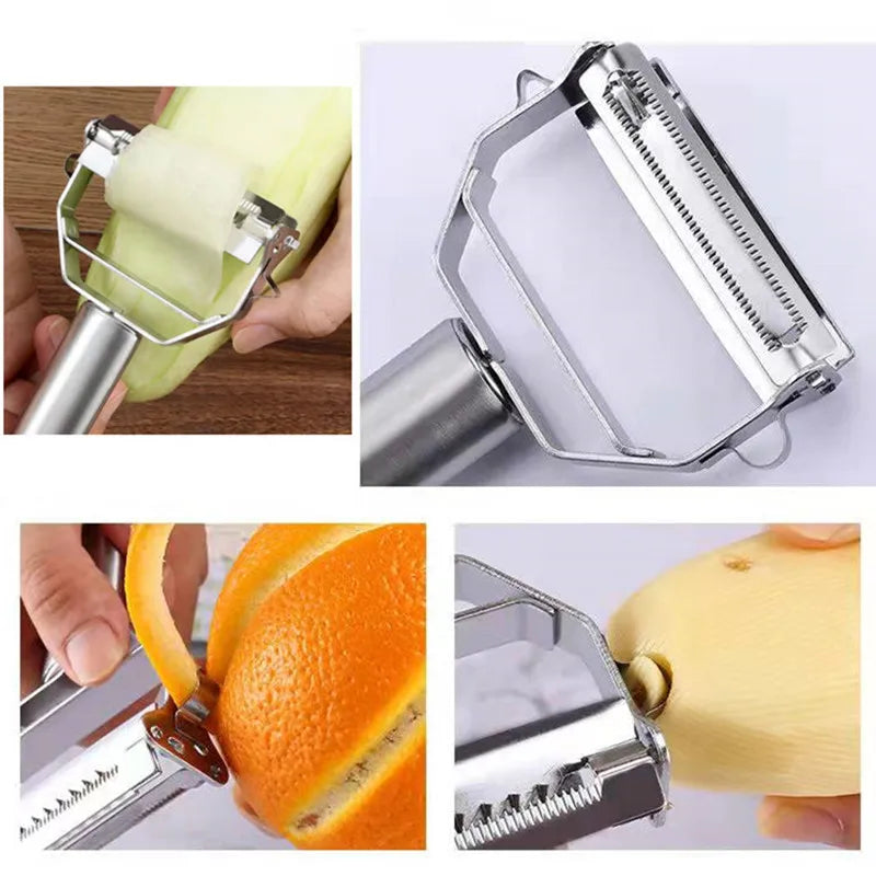 Vegetable Peeler: Stainless steel peeler