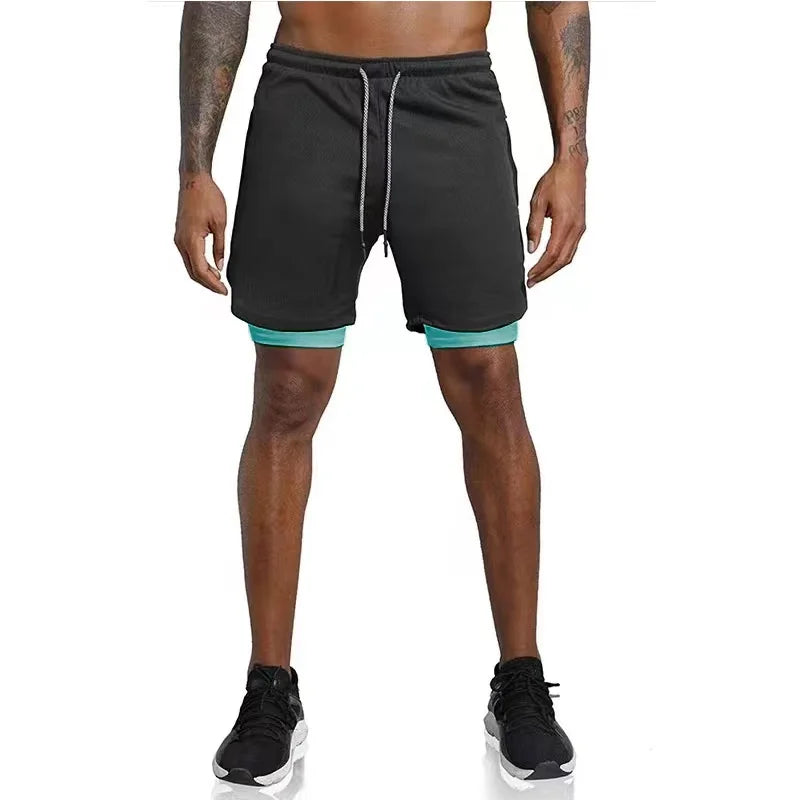 Men's Sport Shorts (Double)