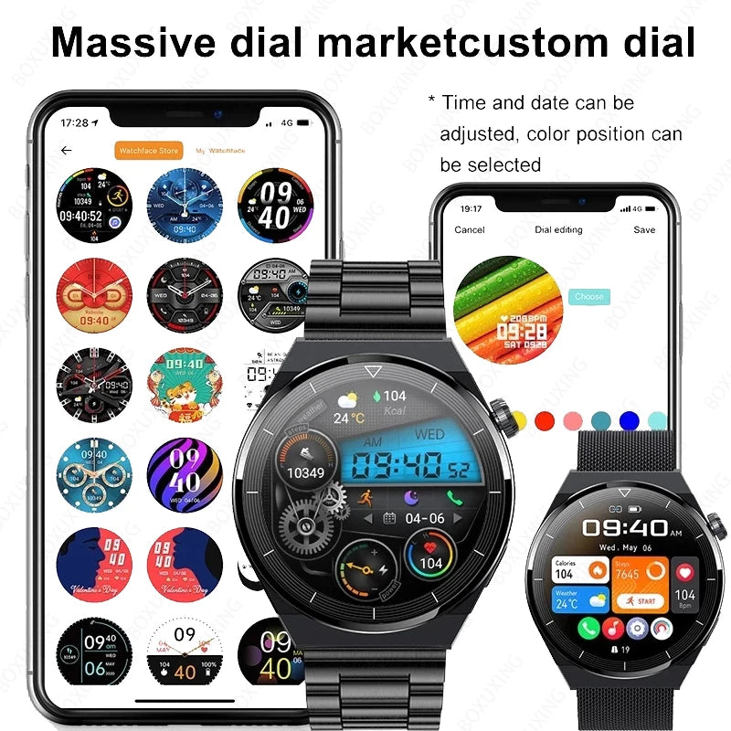 Smart Watch Men GT3 Pro AMOLED