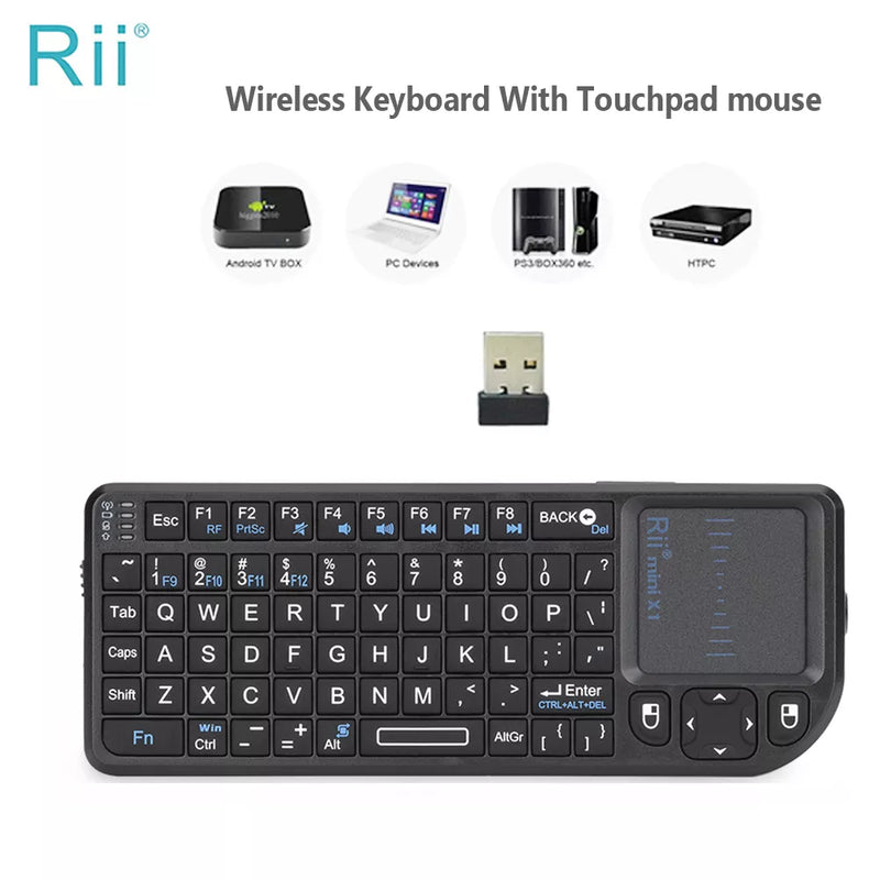 Mini Wireless Keyboard (Touchpad)