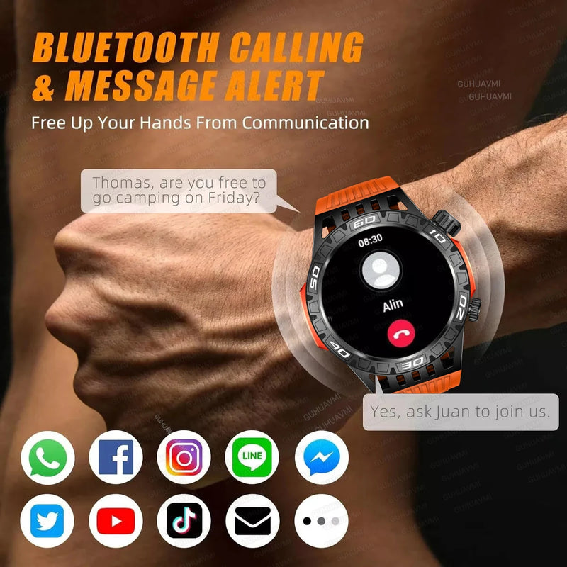 Smart Watch Men Military