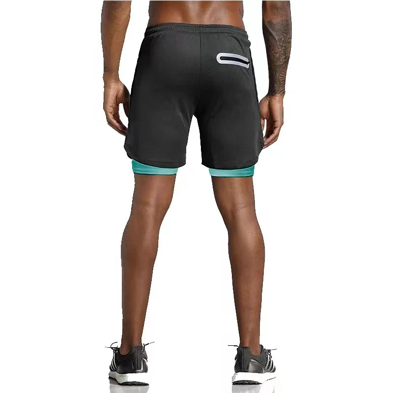 Men's Sport Shorts (Double)