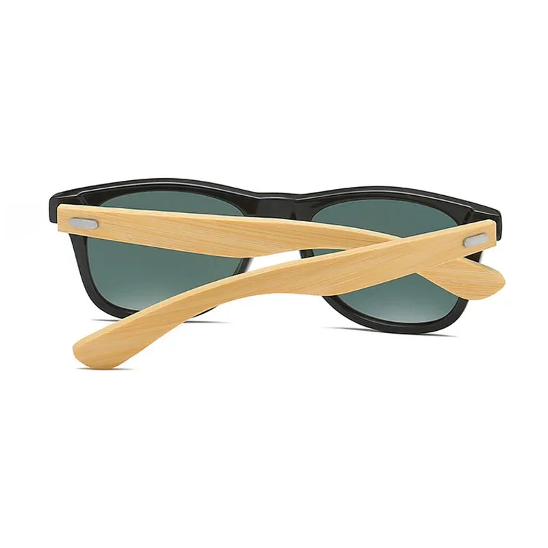 Bamboo wood sunglasses