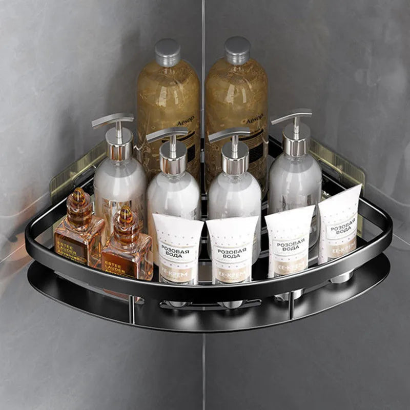 Aluminum Alloy Bathroom Shelf Shampoo Rack