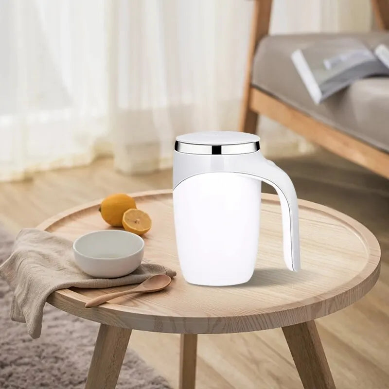 Automatic Stirring Mug: Self-stirring coffee mug